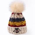 BEE Pompom Knitted Beanie C0243