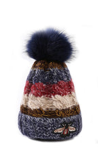 BEE Pompom Knitted Beanie C0243