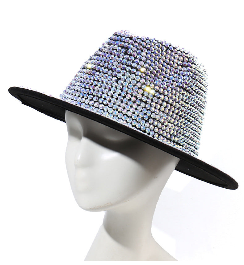 Rhinestone Top Hat C0300