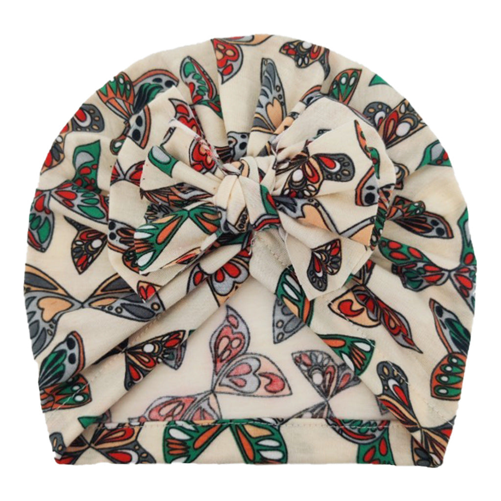 Butterfly Baby Turban Beanie C0375