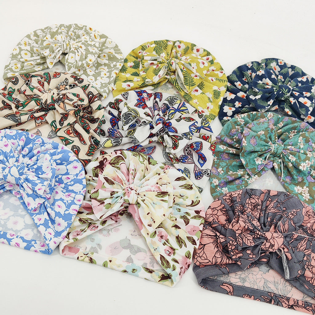 Butterfly Baby Turban Beanie C0375