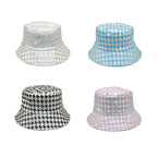 Houndstooth Printed Fishman Cap C0626