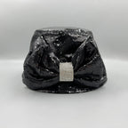 Sequin Chain Bow Bucket Hat C0813
