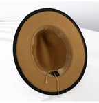 Gradient  Wool Felt Jazz Fedora Hat C0832