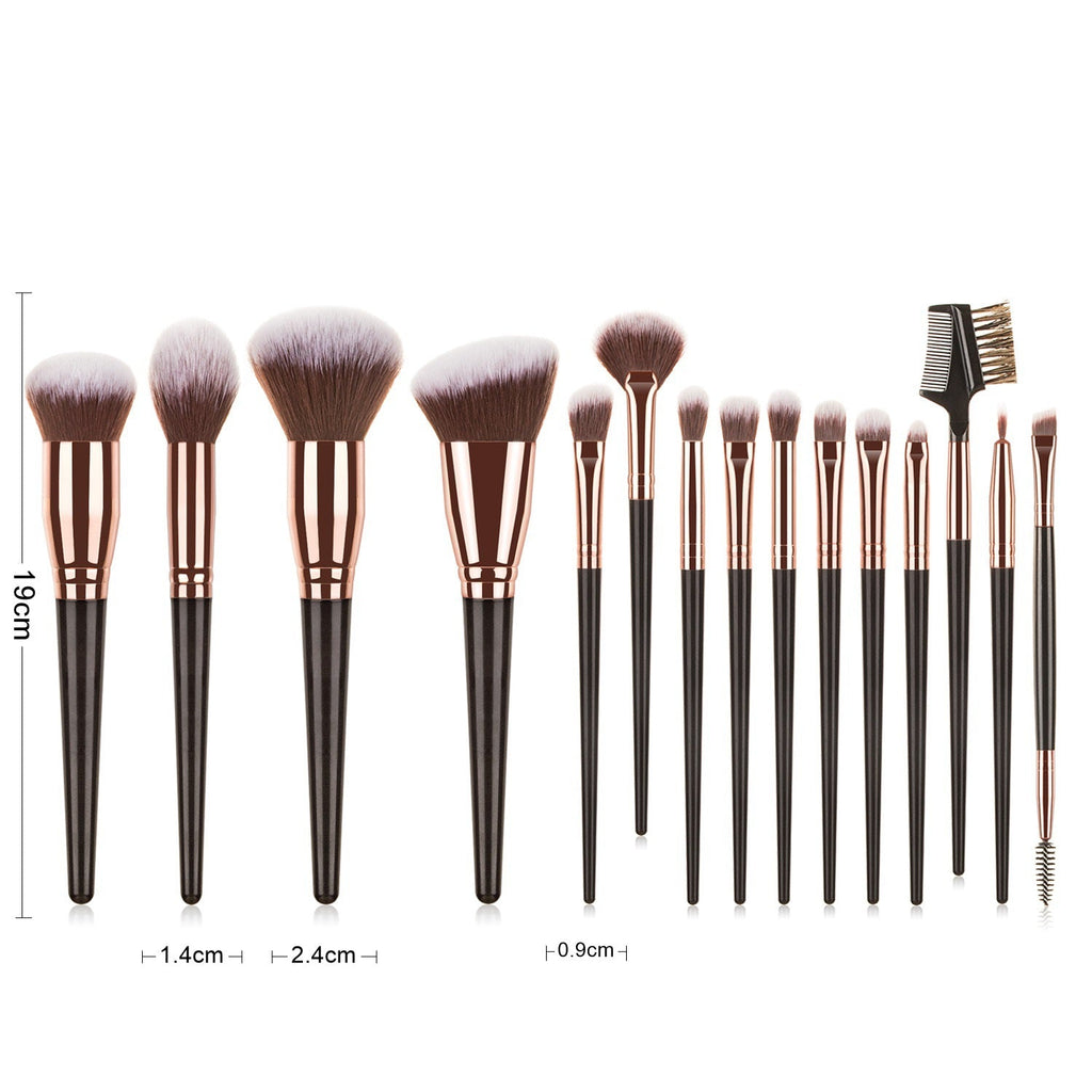 5-Piece Ceramic Rhinestone Makeup Brush Set CR0016 - view 15