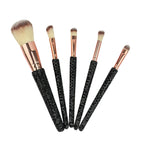 5-Piece Ceramic Rhinestone Makeup Brush Set CR0016 - view 11