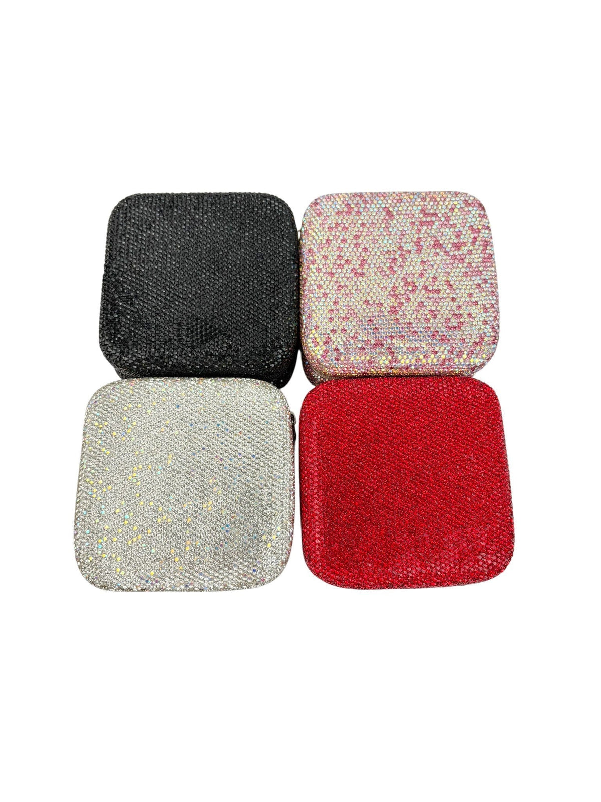 Ceramic Rhinestone Travel Jewelry Box CR0025 - view 11