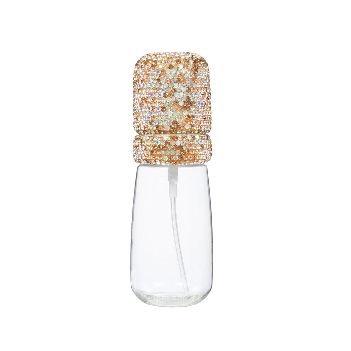 30 mL Ceramic Rhinestone Liquid Bottle CR0081 - Gold
