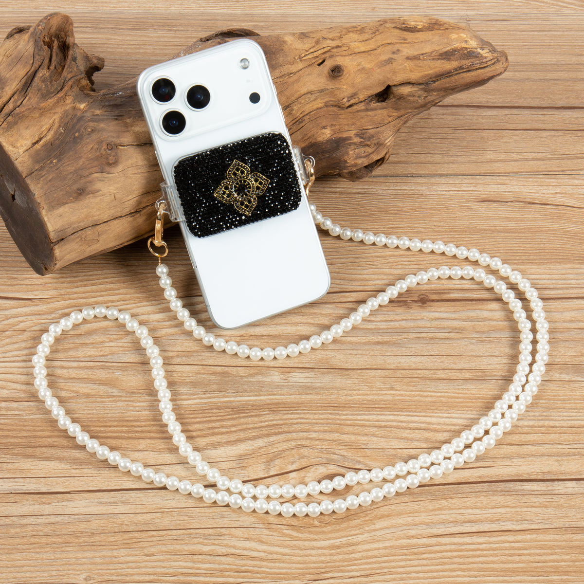 Ceramic Rhinestone Phone Lanyard CR0087 - view 3