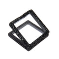 Square Ceramic Rhinestone Jewelry Box CR0130 - view 3