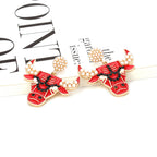 Bullhead Pearl Alloy Earrings E4725
