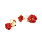Seed Bead Asymmetric Earrings E5332