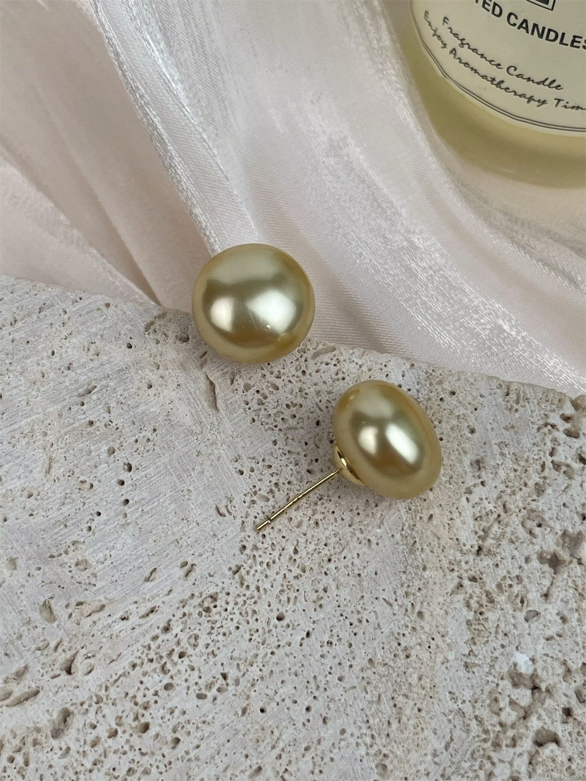 Glass Beads Pearl Earrings E8723