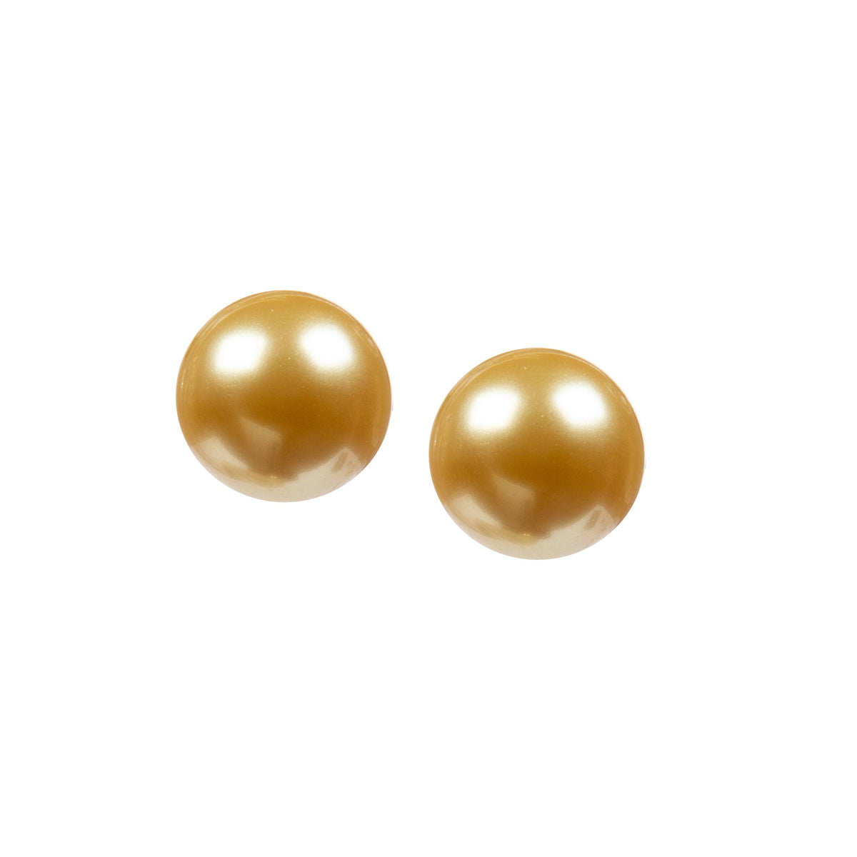 Glass Beads Pearl Earrings E8723 - view 2
