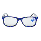 Handmade Rhinestone Rectangle Reader Glasses G0351-Blue