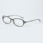 Handmade Rhinestone Square Reader G0434-Grey
