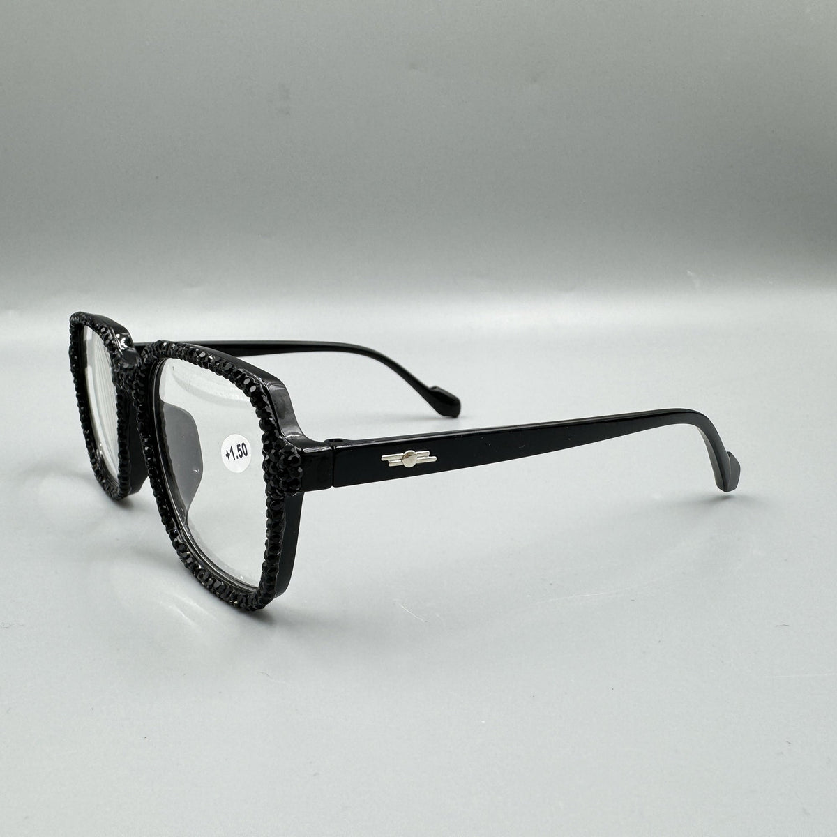 Handmade Rhinestone Round Reader G0464