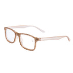 Handmade Rhinestone Rectangle Reader Glasses G0497-Gold - view 3