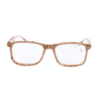 Handmade Rhinestone Rectangle Reader Glasses G0497-Gold - view 4