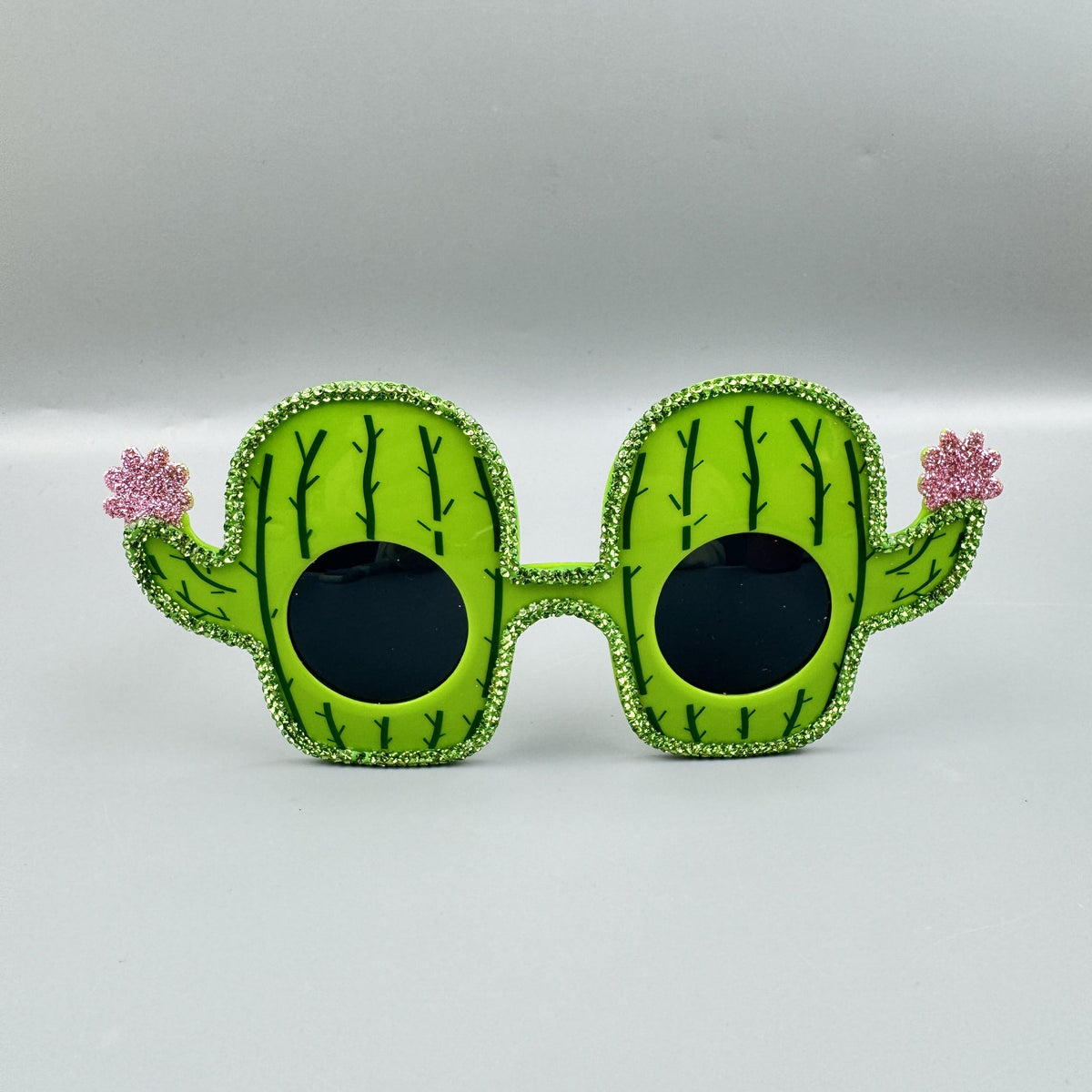 Handmade Rhinestone Cactus Party Eyeglasses G0525