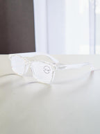 Handmade Rhinestone Rectangle Reader Glasses G0540-AB