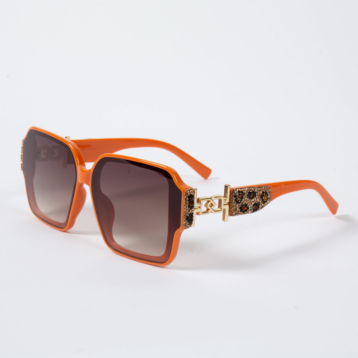 Handmade Rhinestone Square Sunglasses G0551 - view 2