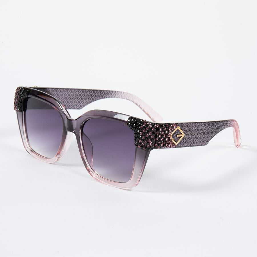 Handmade Rhinestone Sunglasses G0561