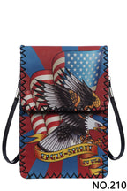 American Eagle Print Hand-Stitched Crossbody Bag HB0580 - No. 210 - view 2
