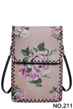Rose Print Hand-Stitched Crossbody Bag HB0580 - No. 211 - view 2