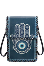 Palm Evil Eye Print Crossbody HB0580 - NO.128