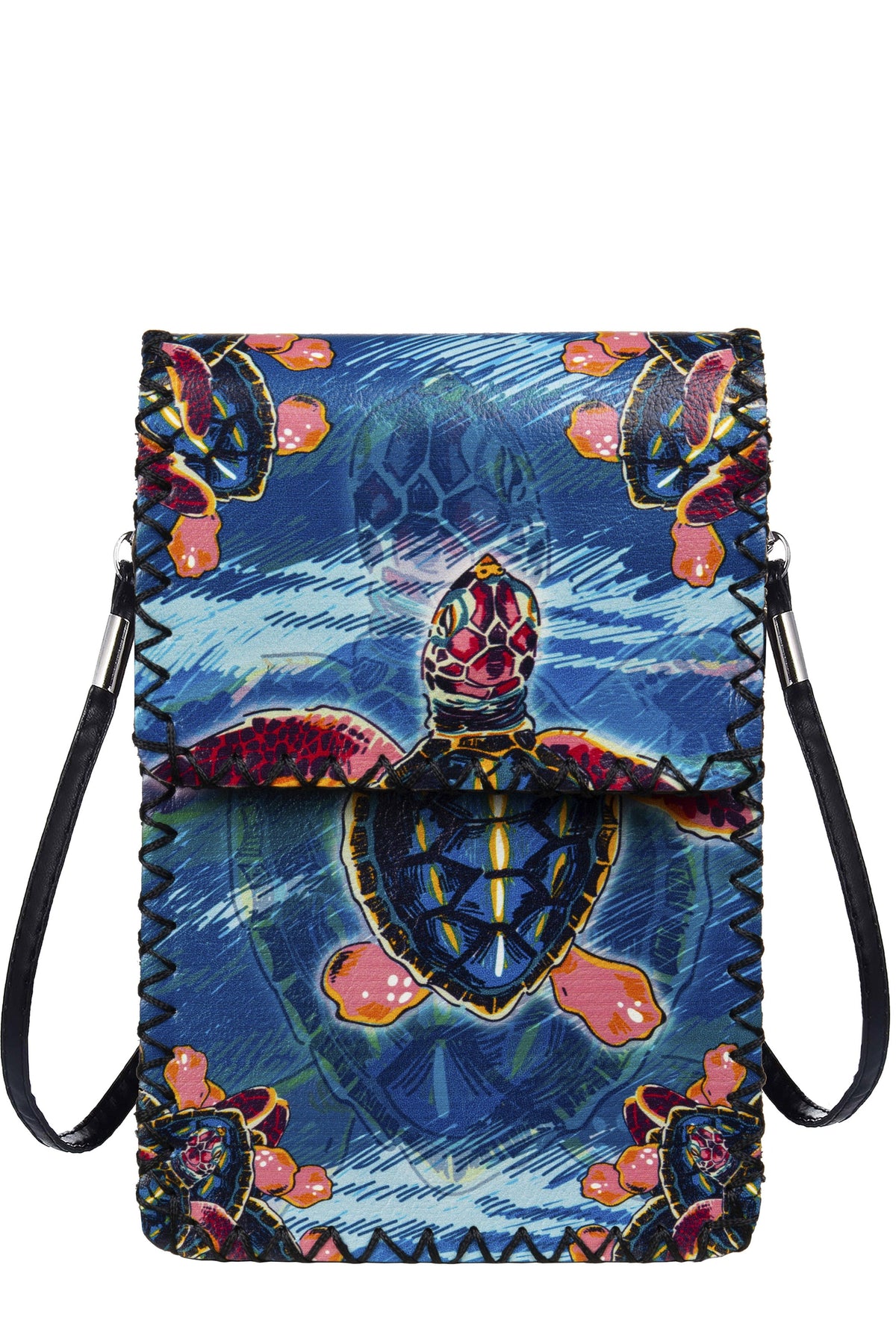 Sea Turtle Printed Crossbody HB0580 - No. 157