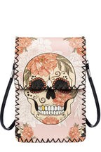 Floral Skull Printed Crossbody HB0580 - No. 160