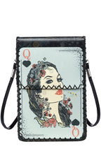 Poker Queen Print Crossbody Bag HB0580 - No. 178