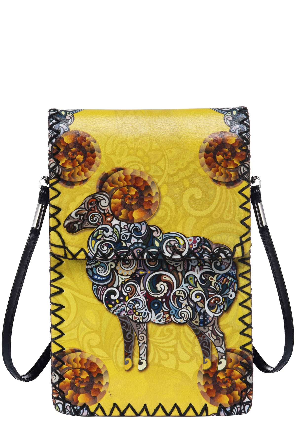 Sheep Print Crossbody Bag HB0580 - No. 187