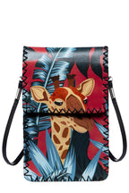 Floral Giraffe Print Crossbody Bag HB0580 - No. 188