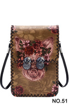 Floral Pig Printed Crossbody Bag HB0580 - No. 51 - view 3