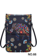 Floral Elephant Printed Crossbody HB0580 - No. 66 - view 4