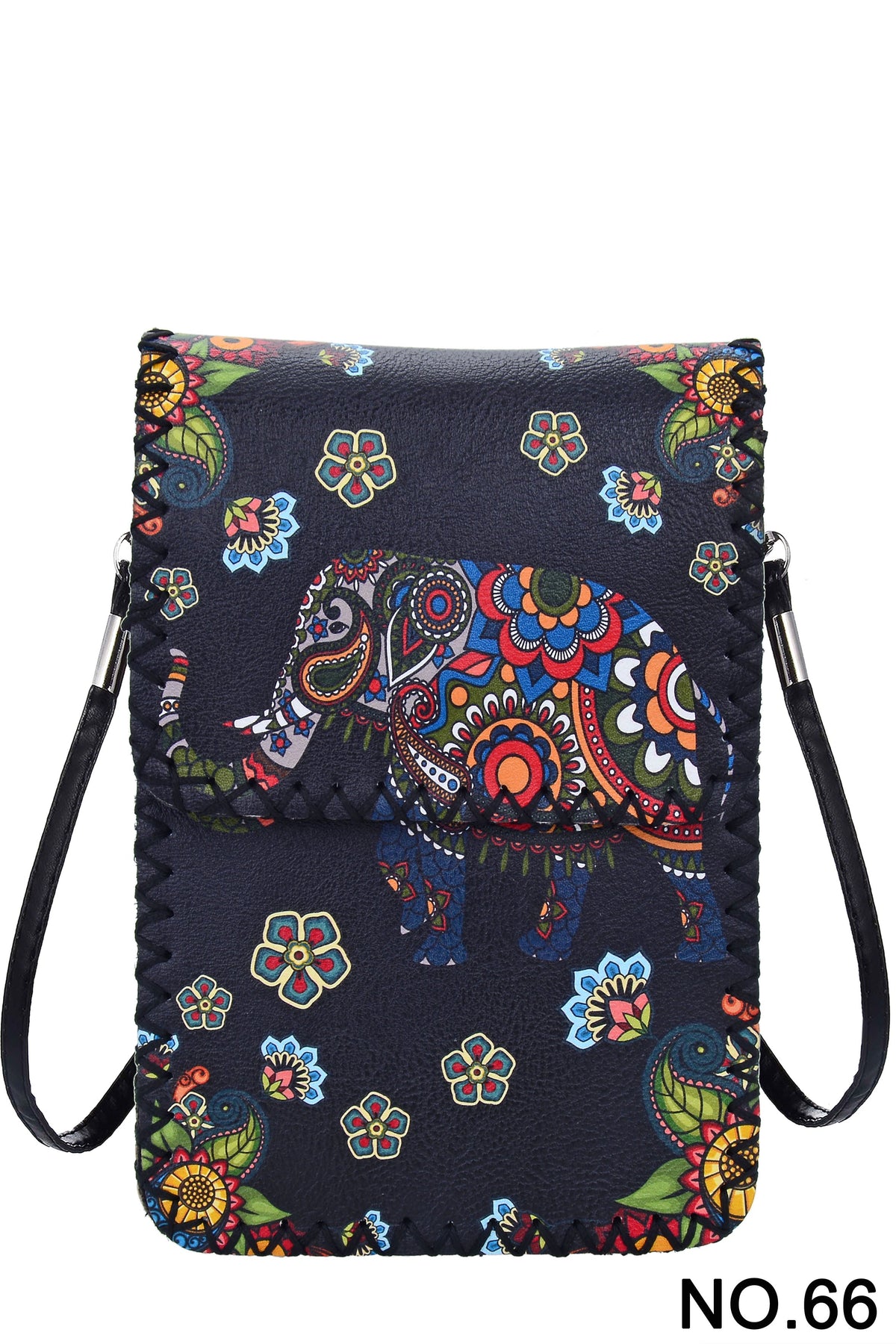 Floral Elephant Printed Crossbody HB0580 - No. 66 - view 4