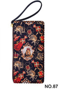Crowned Lion Printed Wristlet HB0581 - NO.87