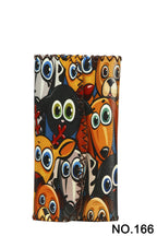 Dog Animals Print Hand Stitch Wallet HB0582 - NO.166