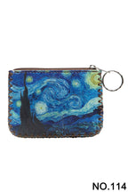 Starry Night Print Hand-Stitched Coin Purse HB0665 - No. 114 - view 2