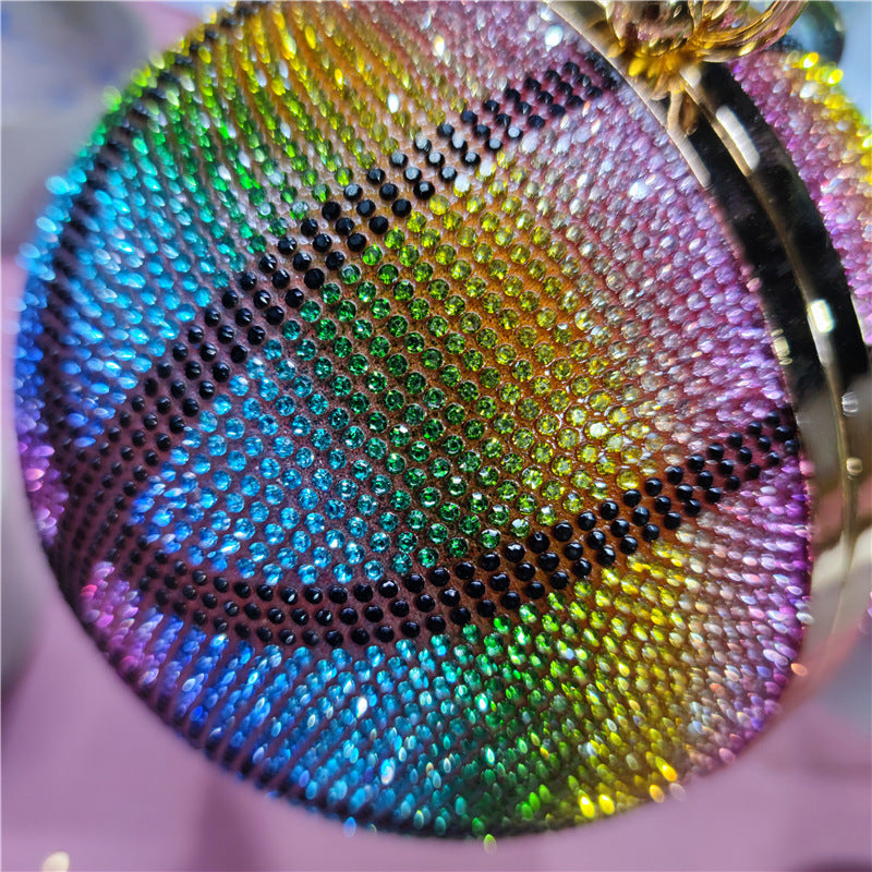 Basketball Rhinestone Clutch HB1746