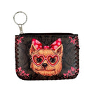 Shih Tzu Dog Print Hand-Stitched Coin Purse HB0665 - No. 95