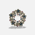 Snowflake Alloy Rhinestone Brooch PA5829