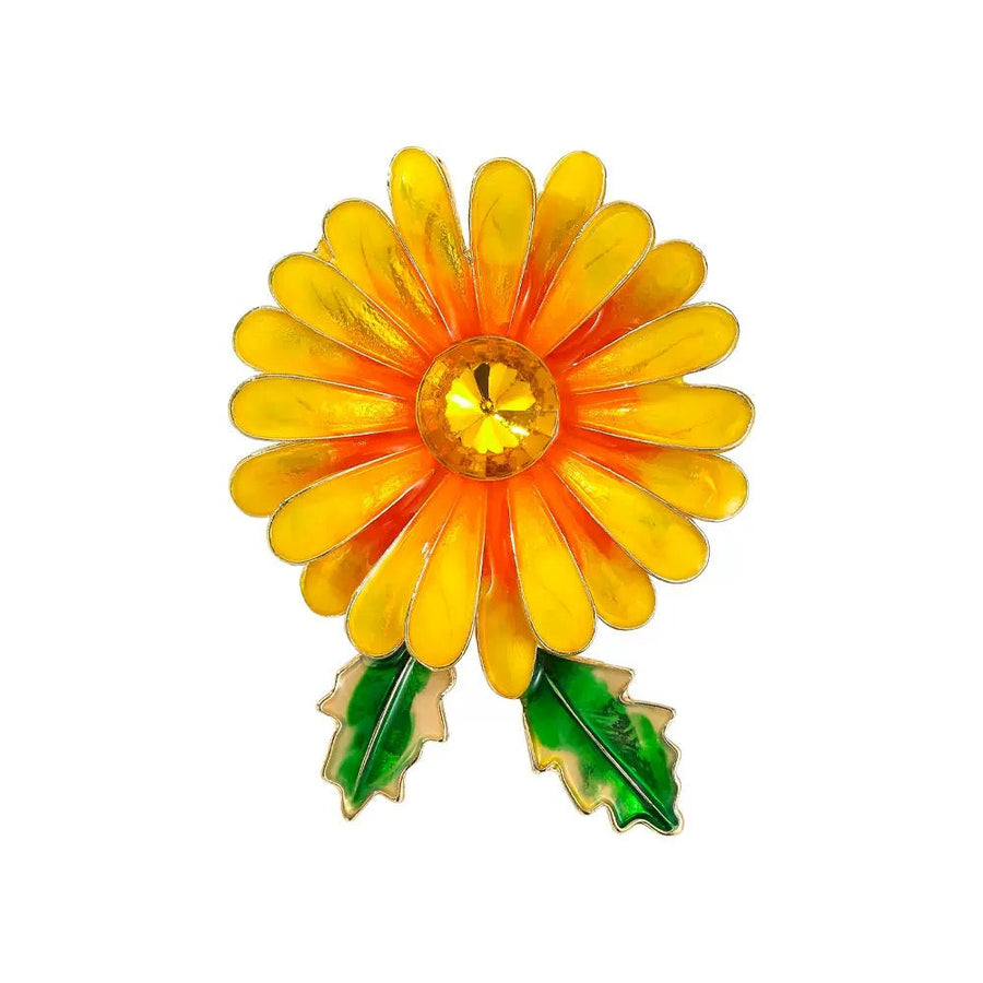 Flower Alloy Brooch PA6408