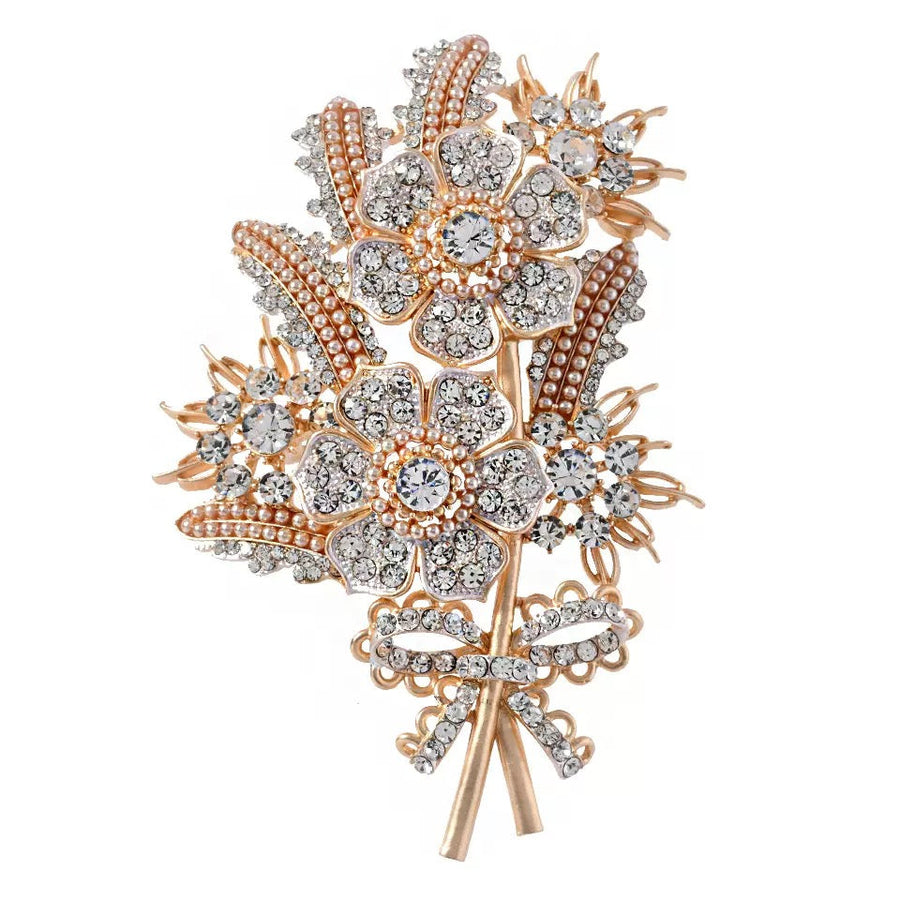 Flower Alloy Brooch PA6392