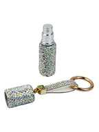Ceramic Rhinestone Perfume Bottle Keychain K1405 - view 4