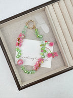 Cherry Crystal Keychain Wristlet K1501 - view 2