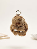 Rabbit Speckle Plush Keychain K1555 - view 3