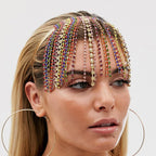 Rhinestone Tassel Headband L2790 - view 2